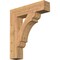 Ekena Millwork Olympic Block Smooth Bracket, Western Red Cedar, 5 1/2"W x 26"D x 30"H BKT06X26X30OLY05SWR - alternate 1